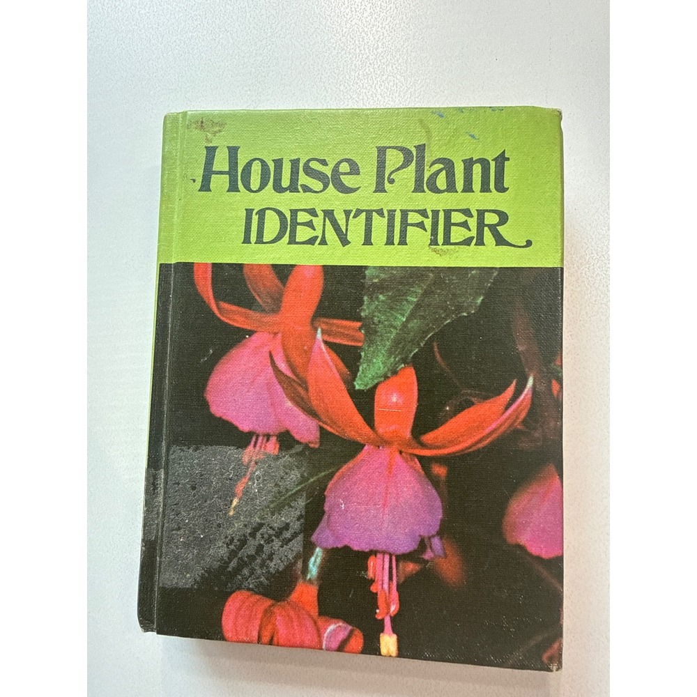 House Plant Identifier Helmut Bechtel 1974 Sterling Publishing Pocket Guide Book